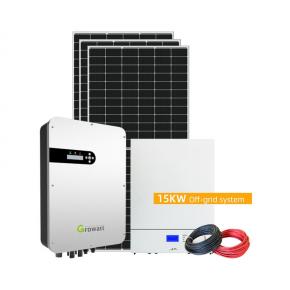 10kw 15kw 20kw 30kw off grid solar panel PV power system